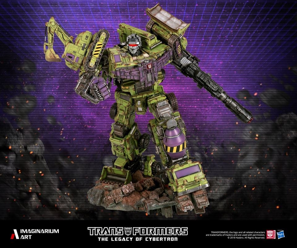 the devastator statue